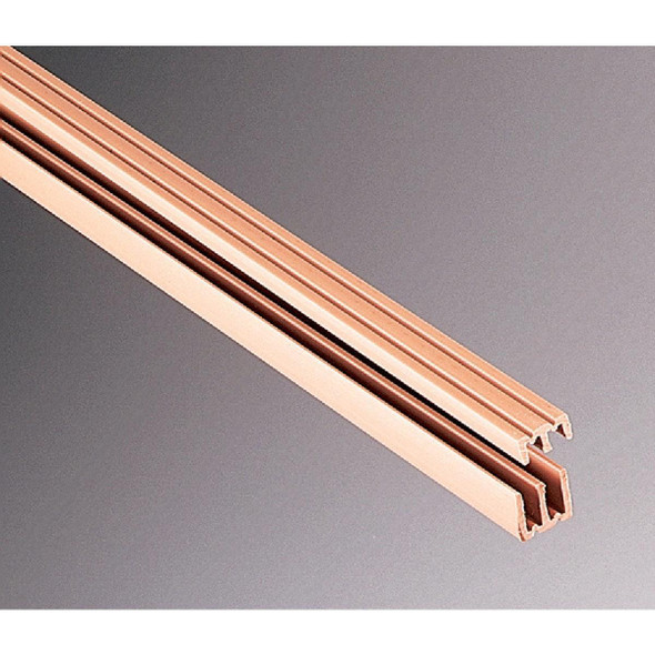 P2413 TAN 72 Knape & Vogt 1/8 In. x 72 In. Plastic Sliding Door Track & Guides