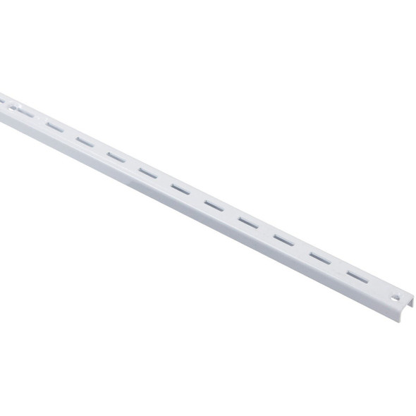 80 WH 72 Knape & Vogt 80 Series 72 In. White Steel Adjustable Shelf Standard