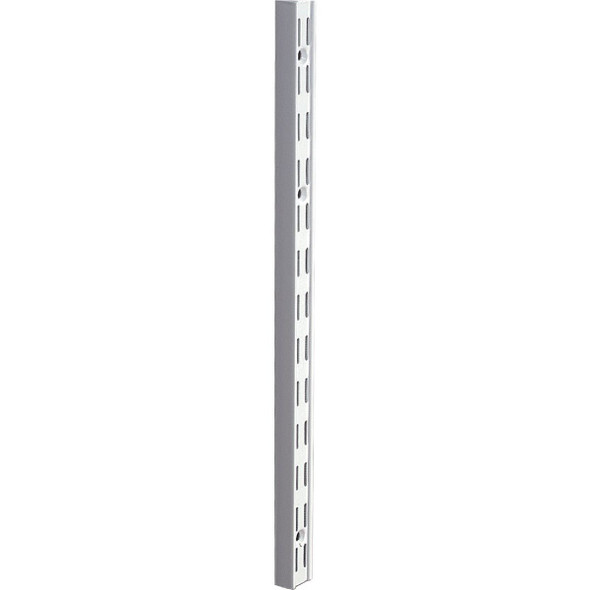 82 TI 63 Knape & Vogt 82 Series 63 In. Titanium Steel Heavy-Duty Double-Slot Shelf Standard