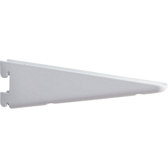 182 WH 10.5 Knape & Vogt 182 Series 10-1/2 In. White Steel Heavy-Duty Double-Slot Shelf Bracket