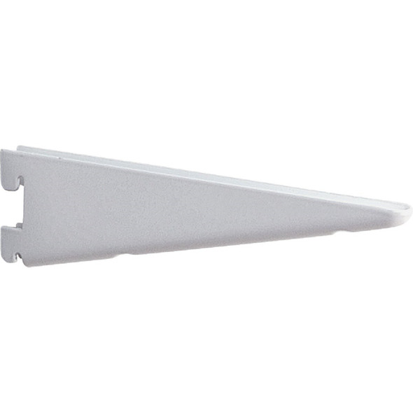 182 WH 9 Knape & Vogt 182 Series 9 In. White Steel Heavy-Duty Double-Slot Shelf Bracket