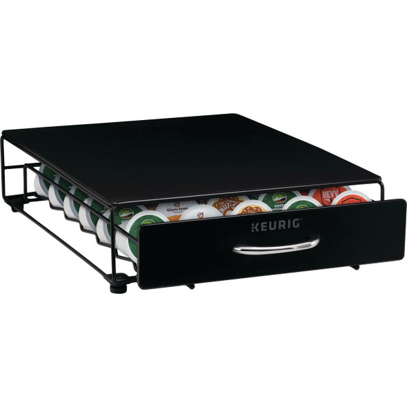 5000199369 Keurig 11.25 In. x 4.25 In. x 14.8 In. Black Metal Under Brewer Storage Drawer