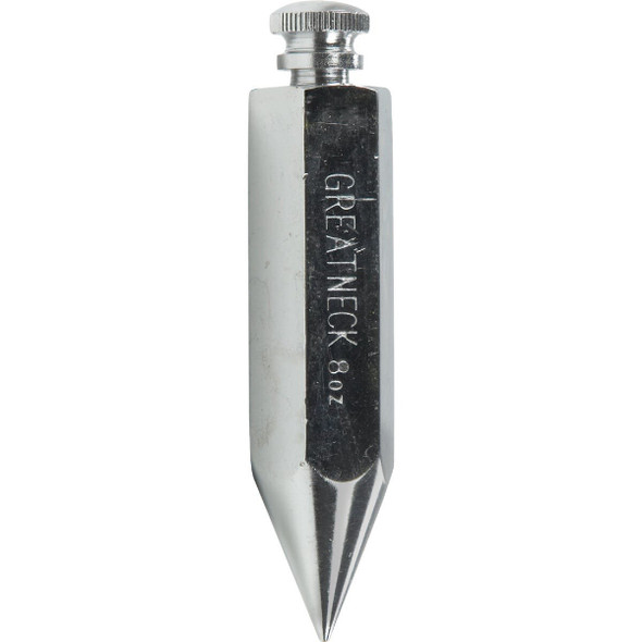 08 Johnson Level 8 Oz. Steel Plumb Bob