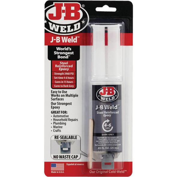 50165 J-B Weld 0.85 Oz. Original Epoxy, Syringe
