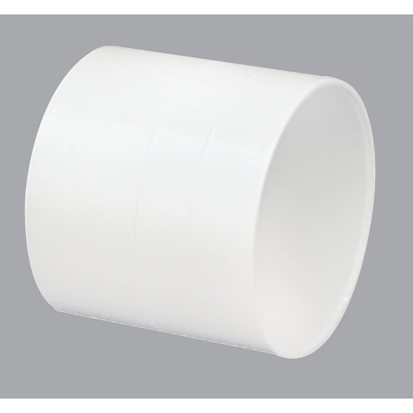 414216BC IPEX Canplas SDR 35 6 In. PVC Sewer and Drain Coupling