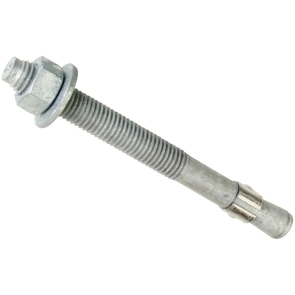 12021 Red Head 1/2 In. x 5-1/2 In. Galvanized Wedge Anchor (10 Ct.)