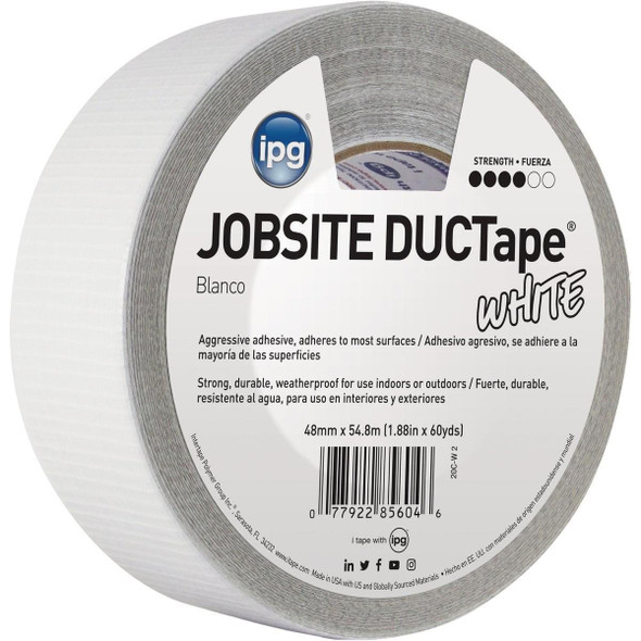20C-W2 Intertape DUCTape 1.88 In. x 60 Yd. General Purpose Duct Tape, White