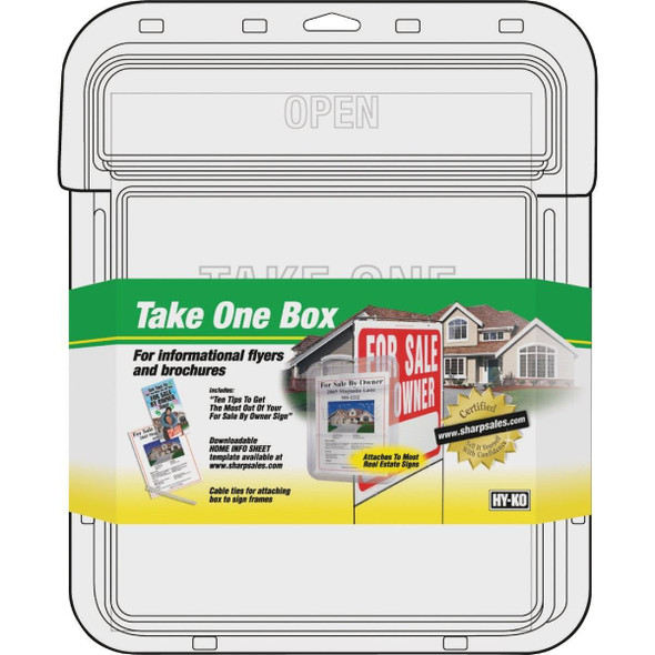 22131 Hy-Ko Clear Take One Box