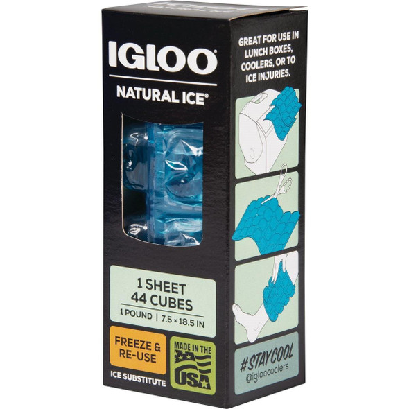 25078 Igloo Maxcold 1 Lb. Blue Ice Cube Sheet