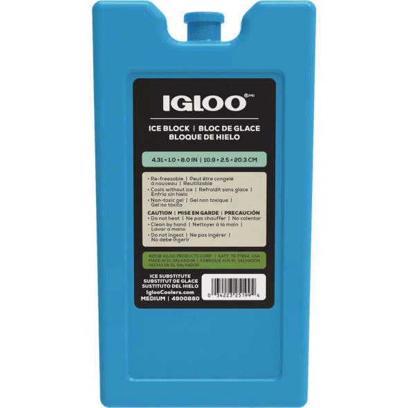 25199 Igloo Maxcold 1 Lb. Medium Cooler Ice Pack