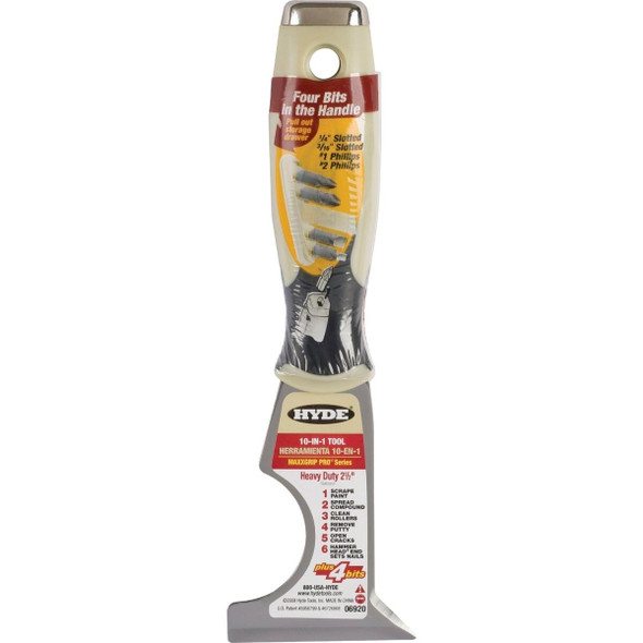 06920 Hyde Pro Project 10-In-1 Multi-Purpose Painter's Tool
