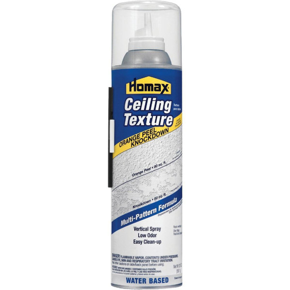 4067-06 Homax Orange Peel 20 Oz. Aerosol White Spray Texture Material