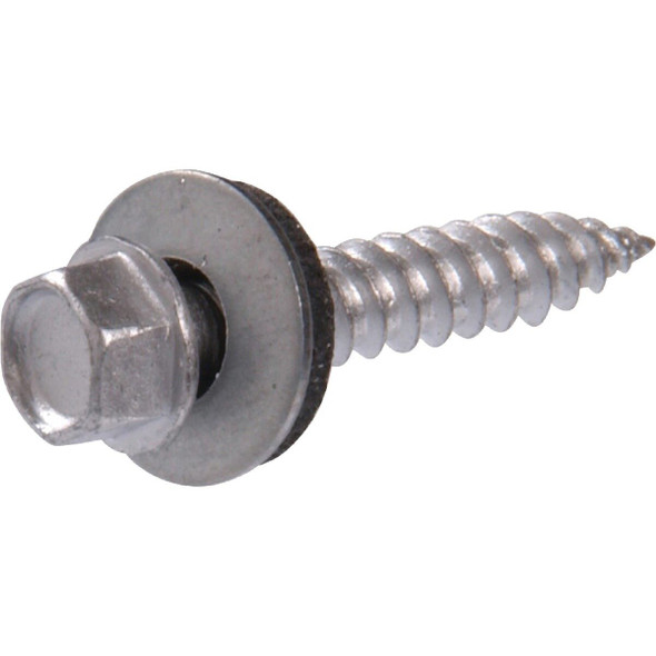 560907 Hillman Tap-N-Seal #10 x 1 In. Hex Washer Head Screw (100 Ct.)