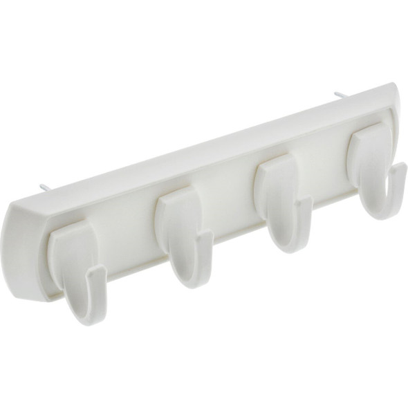 515304 Hillman High and Mighty 5 Lb. Capacity White Key Rail