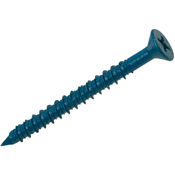 375301 Hillman 3/16 In. x 1-3/4 In. Flat Concrete Screw Anchor (100 Ct.)