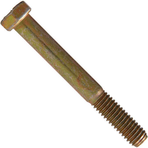220069 Hillman 5/16 In. x 1 In. Grade 8 Yellow Dichromate Hex Head Cap Screw (100 Ct.)