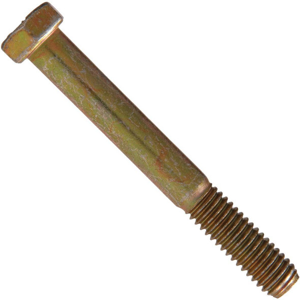 220145 Hillman 3/8 In. x 3 In. Grade 8 Yellow Dichromate Hex Head Cap Screw (50 Ct.)
