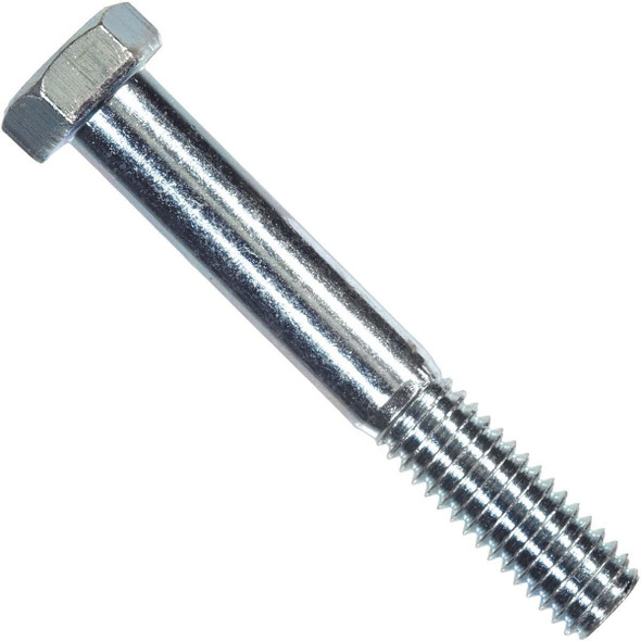 190171 Hillman 3/8 In. x 1-1/2 In. Grade 2 Zinc Hex Bolts (100 Ct.)