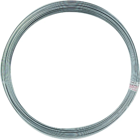 122060 Hillman Anchor Wire 200 Ft. 16 Ga. Galvanized Steel Solid General Purpose Wire, Display Refill