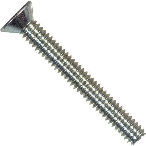 101083 Hillman #10 24 tpi 2 In. Flat Head Machine Screw (100 Ct.)