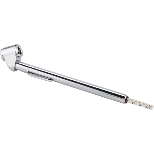 17-525 Tru-Flate 10-160 psi Chrome-Plated Tire Gauge