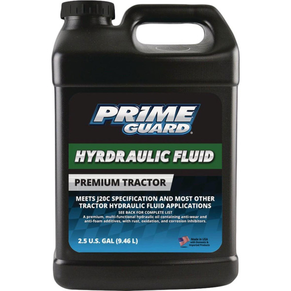PRIMPTHF25 Prime Guard 2-1/2 Gal. 10W Premium Tractor Hydraulic Oil