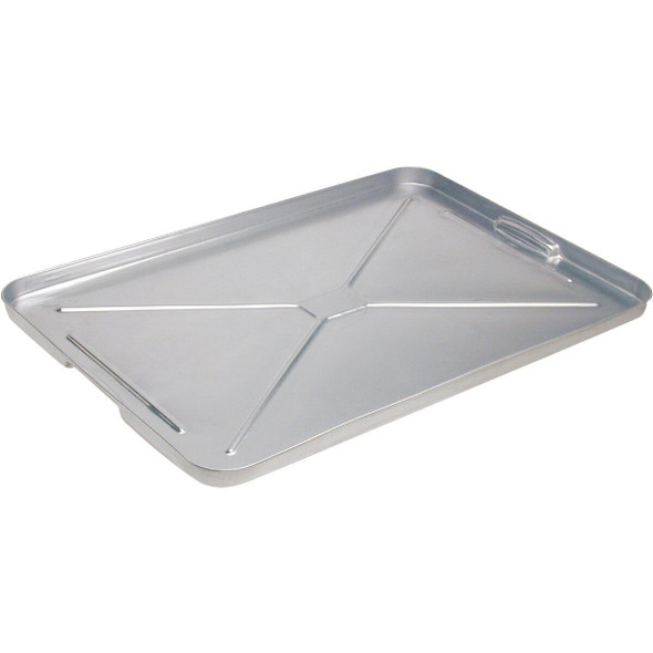 75-755  Plews Lubrimatic 16" x 25" Galvanized Metal Auto Drip Pan