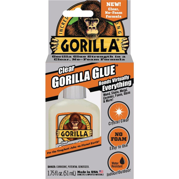 4500102 Gorilla 1.75 Oz. Clear All-Purpose Glue