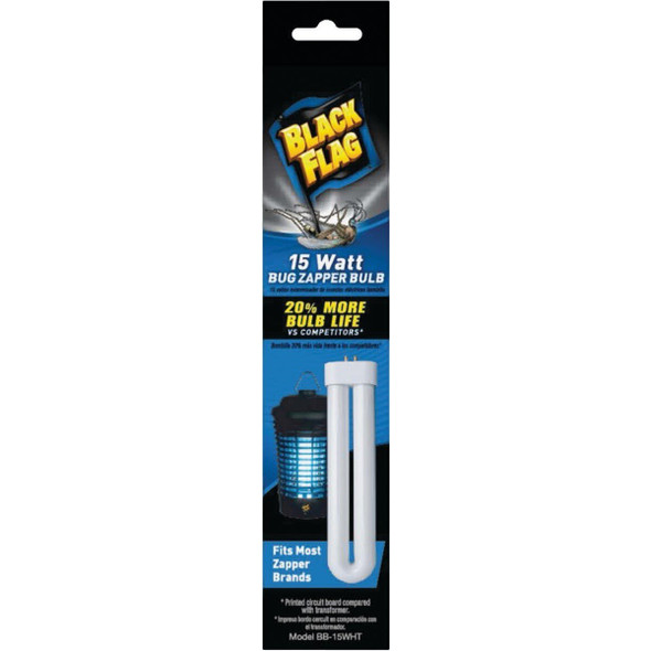 BB-15WHT Black Flag 15W White Light Bug Zapper Replacement Bulb
