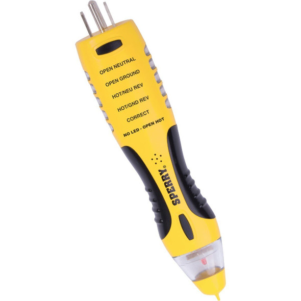 VD7504GFI Gardner Berry Sperry Dual Check Meter GFI Tester