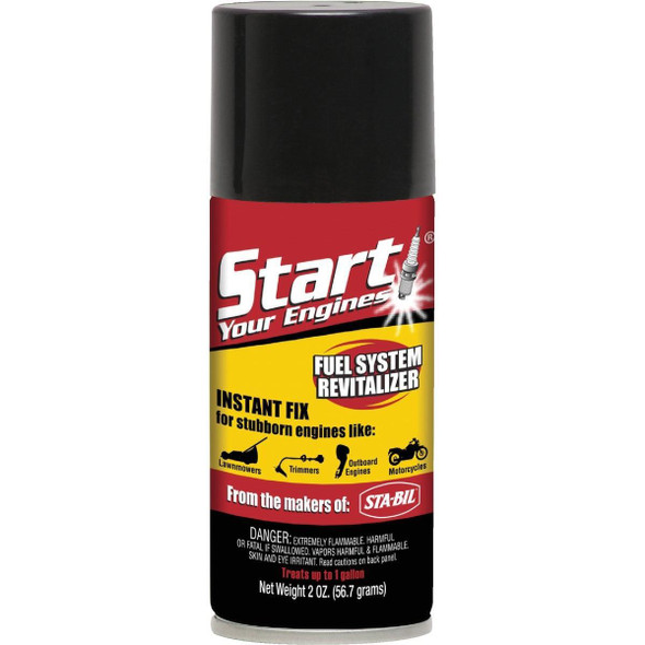 21214 Start Your Engines 2 Oz. Starting Fluid