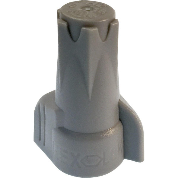 10-2H2 Gardner Bender Hex-Lok Gray 14 AWG to 6 AWG Wire Connector (50-Pack)