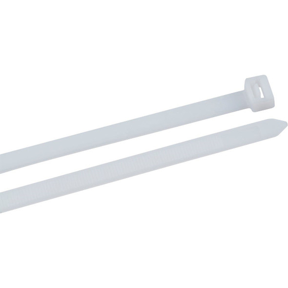 45-548 Gardner Bender 48 In. x 0.35 In. Natural Color Heavy-Duty Nylon Cable Tie (10-Pack)
