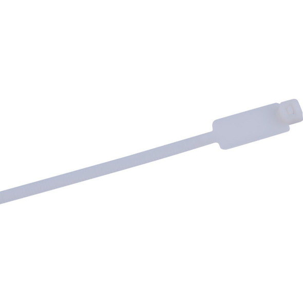 45-308ID Gardner Bender 8 In. x 0.17 In. Natural Color Nylon ID Cable Tie (25-Pack)
