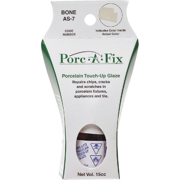 AS-7 Fixture-Fix Porc-A-Fix Porcelain Touch-up Paint, American Standard Bone, 15cc