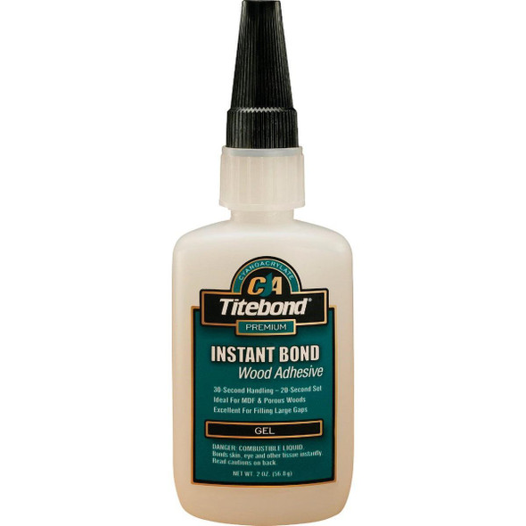 6231 Titebond 2 Oz. Instant Bond Gel Viscosity CA Wood Glue