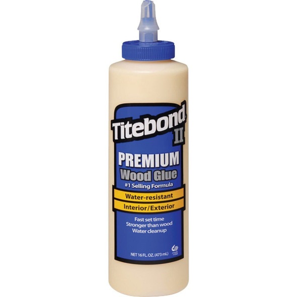 5004 Titebond II 16 Oz. Premium Wood Glue