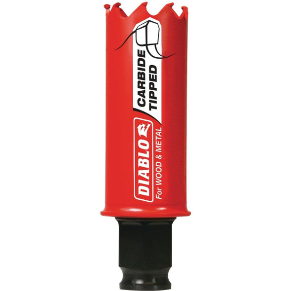 DHS1063CT Diablo 1-1/16 In. Carbide-Tipped Hole Saw