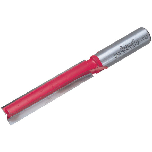 12-130 Freud Carbide Tip 1/2 In. Double Flute Straight Bit