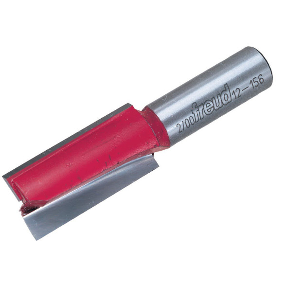 12-156 Freud Carbide Tip 3/4 In. Double Flute Straight Bit
