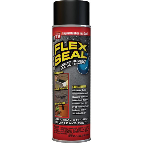 FSR20 FLEX SEAL 14 Oz. Spray Rubber Sealant, Black