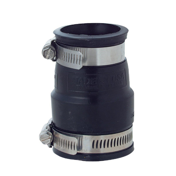 P1056-150/125 Fernco 1-1/2 In. x 1-1/4 In. Flexible PVC Coupling