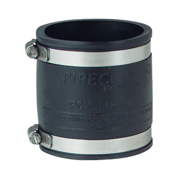 P1056-33 Fernco 3 In. x 3 In. Plastic to Plastic PVC Coupling