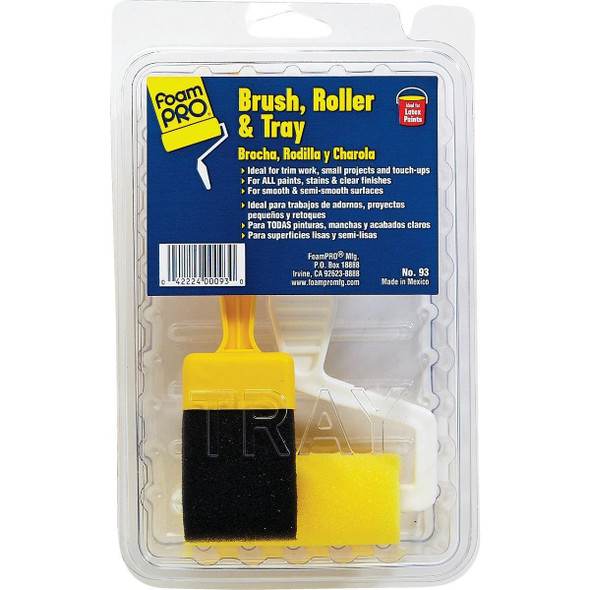 93 FoamPro Roller & Tray Set (3-Piece)
