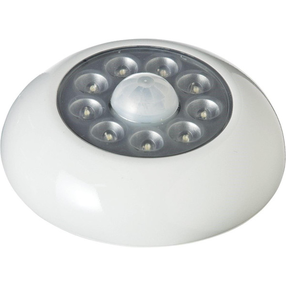 30015-308 Light It 9-Bulb White LED Battery Tap Light