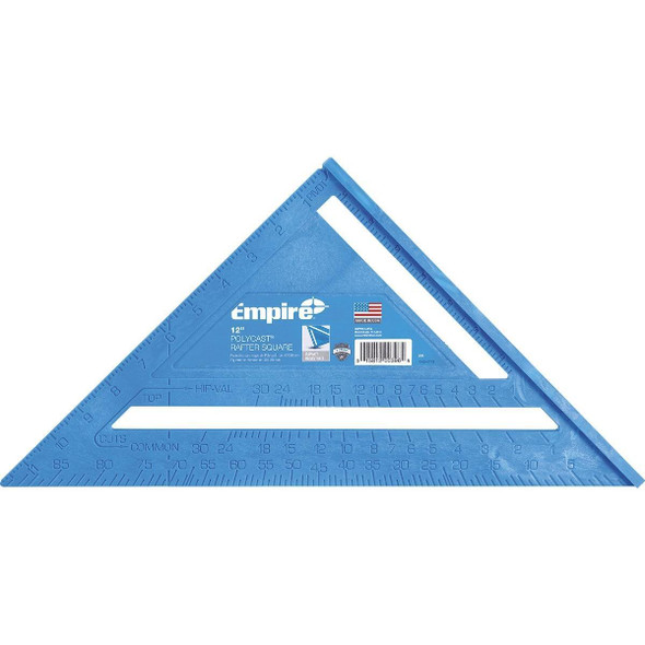 396 Empire 12 In. Plastic Polysquare Rafter Square