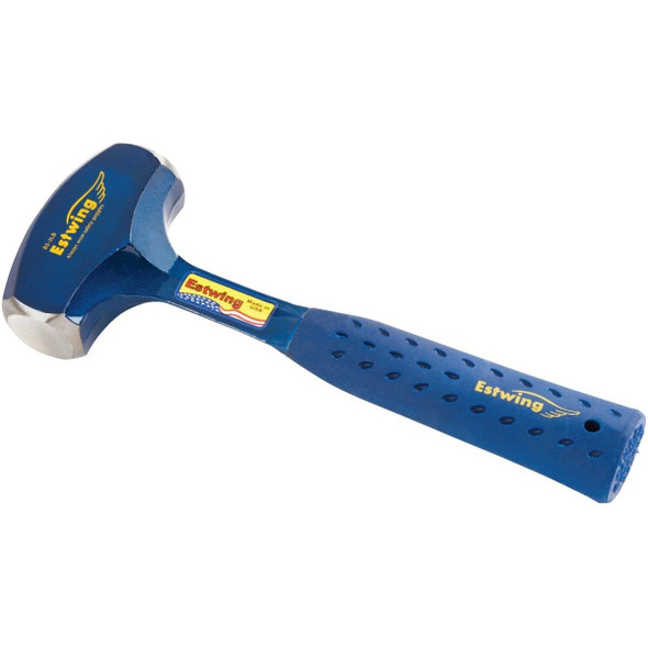 E3-22SM Estwing 22 Oz. Milled-Face Rip Claw Hammer, Nylon-Covered Steel Handle