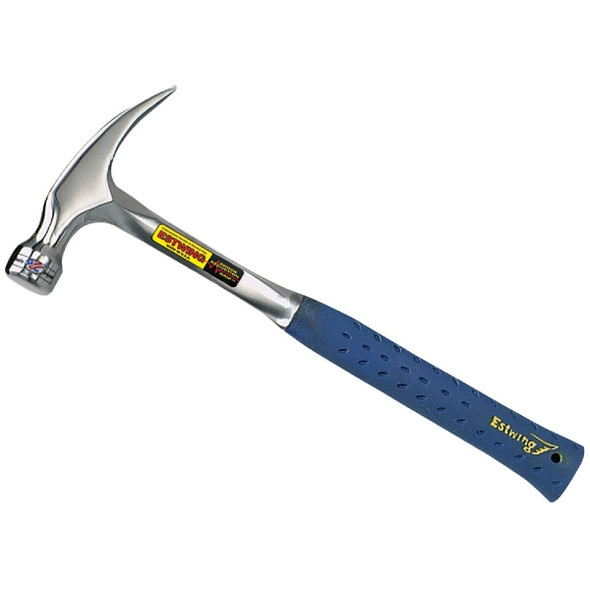 E3-16S Estwing 16 Oz. Smooth-Face Rip Claw Hammer with Nylon-Covered Steel Handle