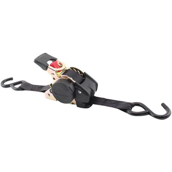 34415 Erickson 1 In. x 10 Ft. 400 Lb. Retractable Ratchet Strap (2-Pack)