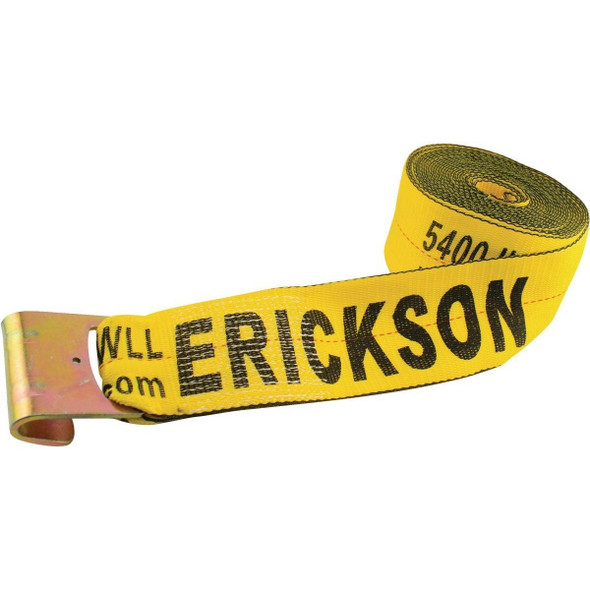 58800 Erickson 4" x 30' Polyester Webbing Winch Strap